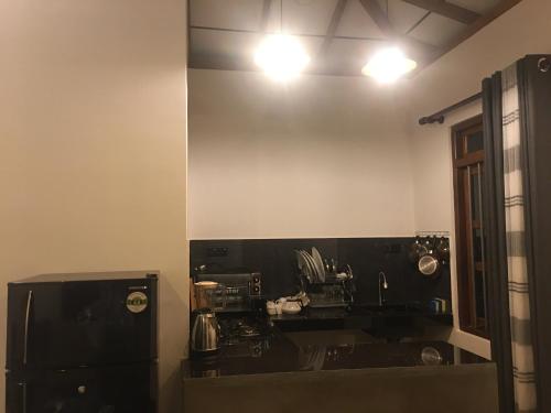 Lotus view Apartmentにあるキッチンまたは簡易キッチン