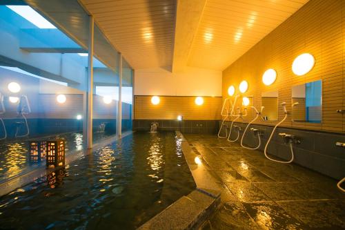 Bazén v ubytování Hotel Meijiya nebo v jeho okolí
