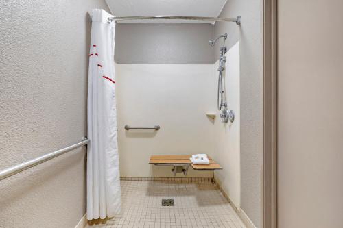 Koupelna v ubytování Red Roof Inn Parsippany