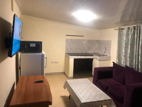 Köök või kööginurk majutusasutuses The Botanical 1 bedroom Bungalow