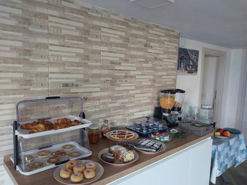 Mad på bed and breakfast-stedet eller i nærheden