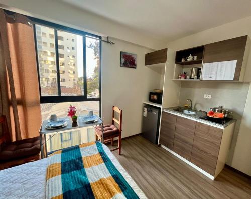 Cuina o zona de cuina de Monoambiente Samay