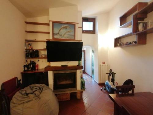 Kuchyň nebo kuchyňský kout v ubytování Un Incanto Chic nel Borgo
