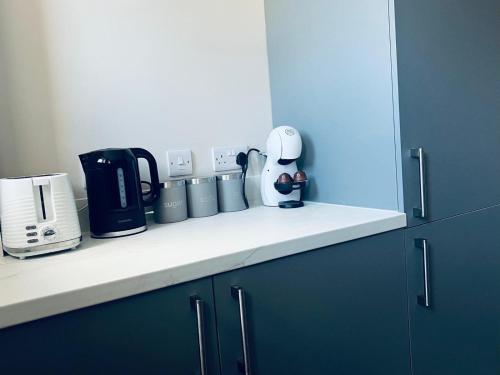 Η κουζίνα ή μικρή κουζίνα στο Cozy 3 Bed Thetford Home with WiFi Sleeps 5 Comfortably