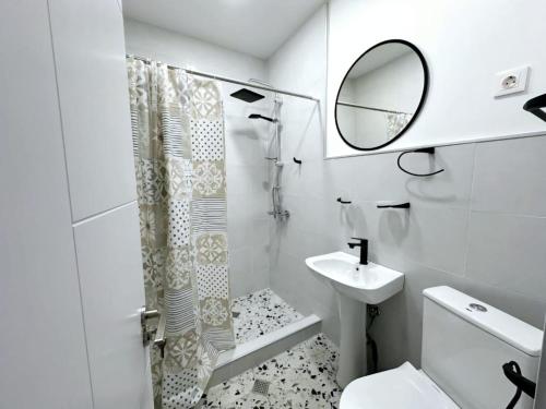 Koupelna v ubytování Hotel Home
