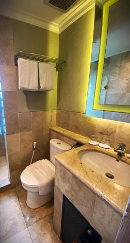 Vannituba majutusasutuses Puncak Pass Resort