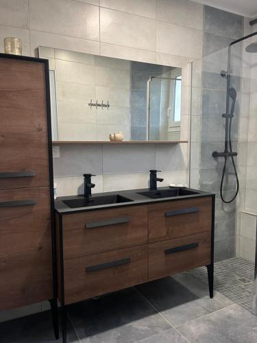 Koupelna v ubytování La Casita, 3 mn du ZooParc de Beauval