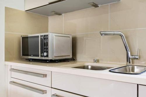 Dapur atau dapur kecil di Maison de Maître