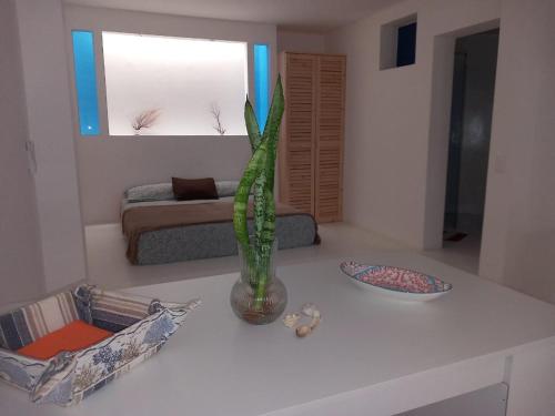 Μια τηλεόραση ή/και κέντρο ψυχαγωγίας στο Praia de Chaves Bungalow ,Boavista