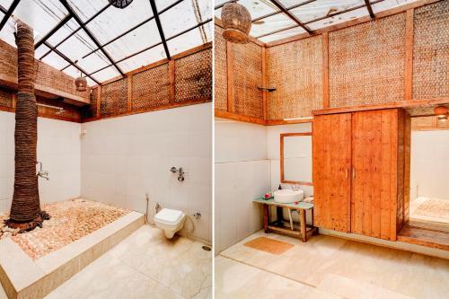 Koupelna v ubytování Palette Palghar Irayos Resort Lifestyle Retreat