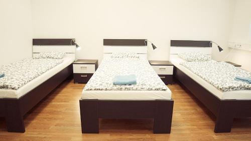 Postel nebo postele na pokoji v ubytování Hostel Folks