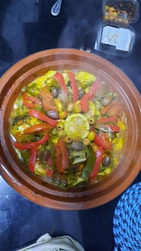 Comida en el riad o alrededores