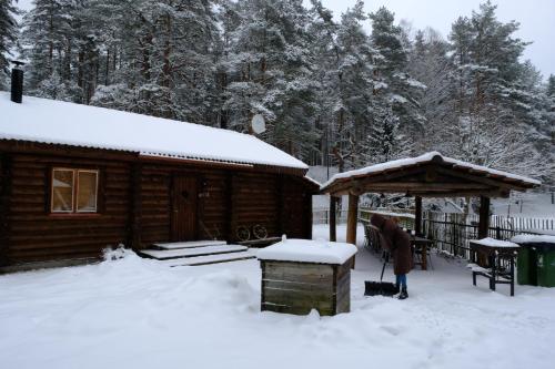 Kallaste Talu- Turismitalu & Holiday Resort v zimě