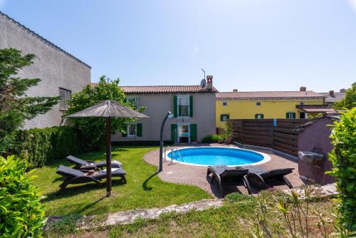 Casa Vito in Žužići - Haus für 4 Personen