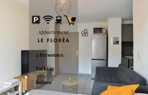 100 - Le Floréa - Studio - 2 pers - Parking - Wifi