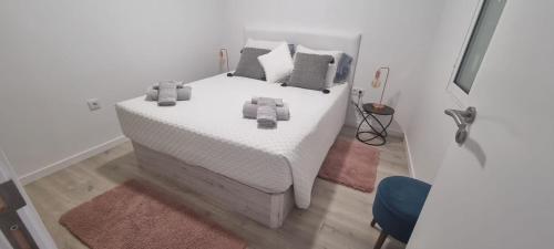 Katil atau katil-katil dalam bilik di Charming little house