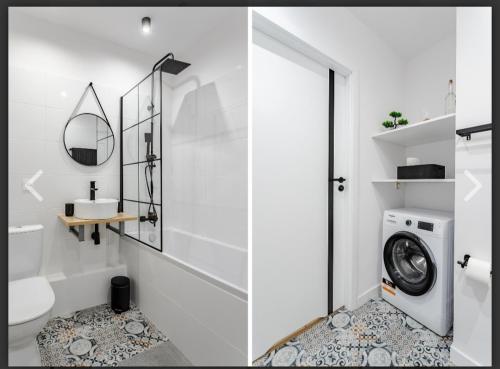 Ένα μπάνιο στο D'Ali apartamenty Daleka