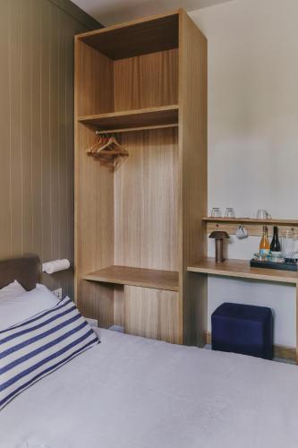Letto o letti in una camera di Hotel Casa Teva Barcelona