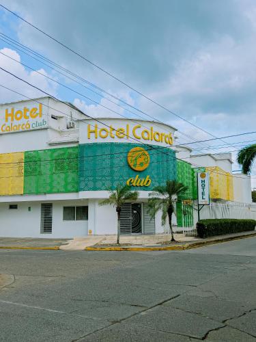 a hotel called a hotel garden club on a street at Hotel Calarca Club in Montería