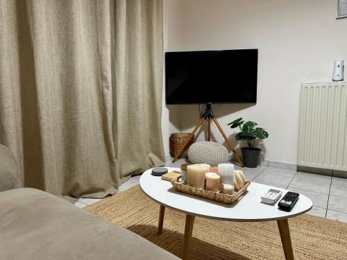 Μια τηλεόραση ή/και κέντρο ψυχαγωγίας στο Urban lodge Agios Dimitrios