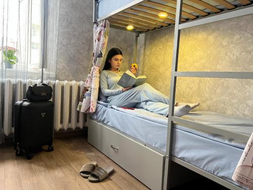 Comfort 24 Hostelにあるベッド