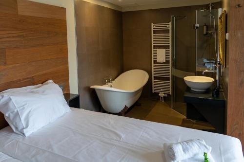Koupelna v ubytování Stadshotel Doesburg