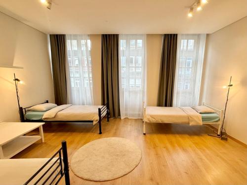 Ένα ή περισσότερα κρεβάτια σε δωμάτιο στο Âmbar Guest House