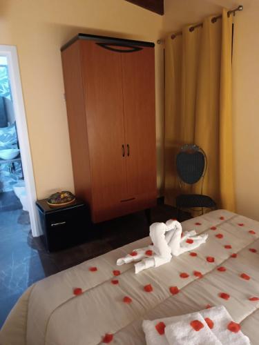 Katil atau katil-katil dalam bilik di B&B Megale Hellas