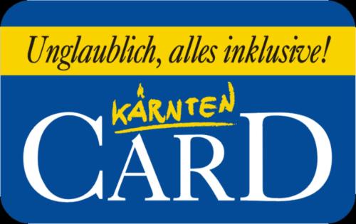 a sign with the words karner cardn on at Kräuterpension Rosenkranz in Rangersdorf