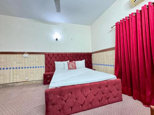 Letto o letti in una camera di Uk Family Lodge