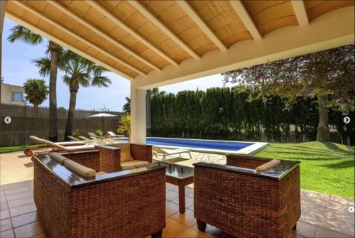 Hồ bơi trong/gần Villa Aloe Ibiza