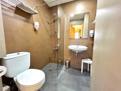 Vannituba majutusasutuses La Posada d'Àneu by RdA Hotels