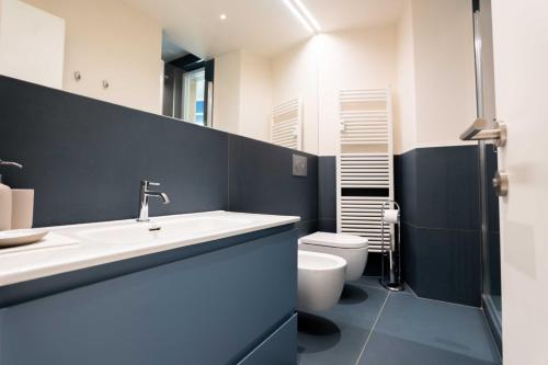 Ένα μπάνιο στο Casa Vacanze Angiolina-Suite W Private Box Auto