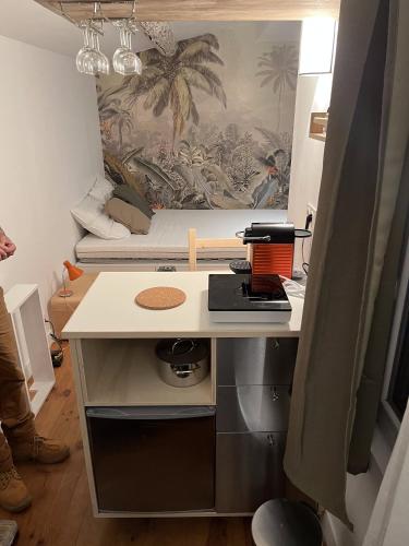 Photo de la galerie de l'établissement Tiny house au fond du jardin en plein centre ville, à Marseille