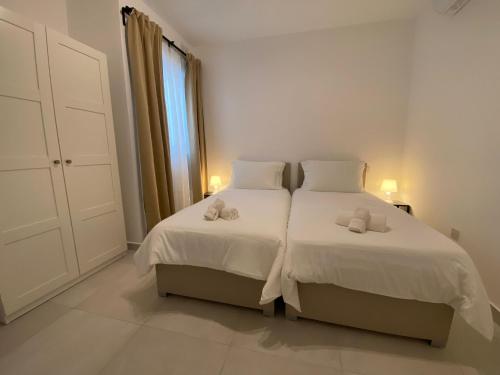 Swieqi Malaika New Apt 7にあるベッド