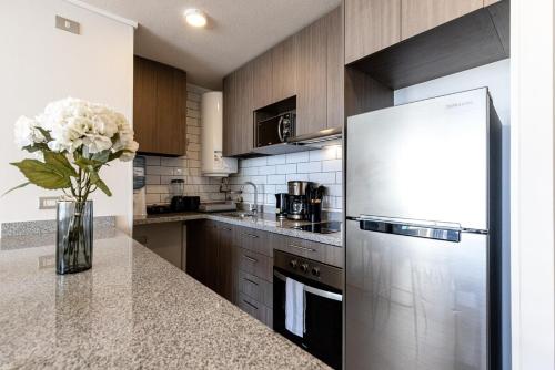 Dapur atau dapur kecil di PRO HOME Plaza Tokio I