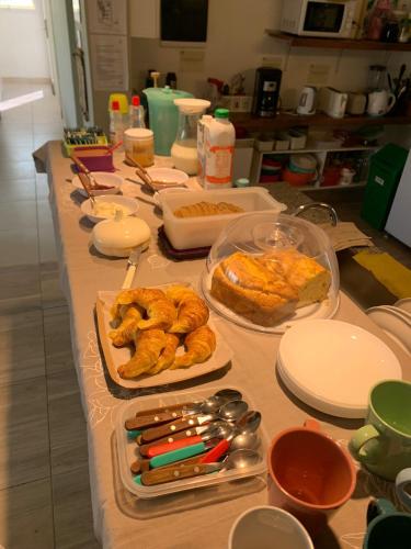 Mad i den private indkvartering eller i nærheden