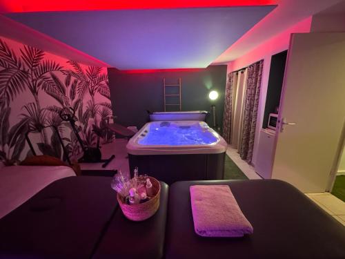 Afbeelding uit fotogalerij van Chez Isa - avec jacuzzi intérieur et piscine chauffée in Gigean
