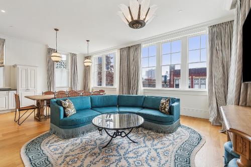 Et opholdsområde på Hotel Perle