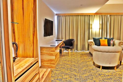 Area soggiorno di Holiday Villa Johor Bahru City Centre