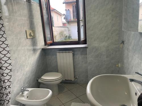 Ванная комната в Room Malpensa 7- Servizio Taxi MXP 25 Euro