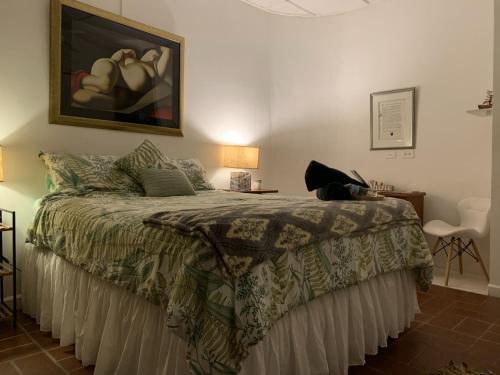 Cama o camas de una habitación en B&B EL Litoral