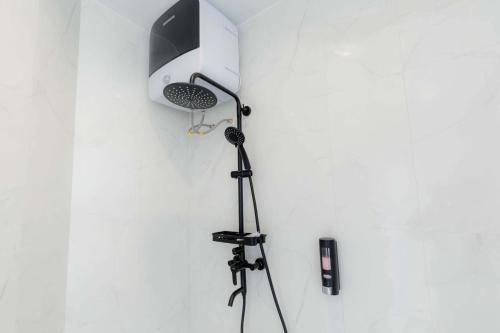 TV a/nebo společenská místnost v ubytování Intan Lake View Kintamani