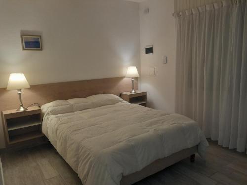 Postel nebo postele na pokoji v ubytování Casas Lotes y Sierras