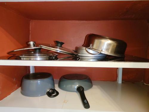 Dapur atau dapur kecil di Dream Inn Bacoor Cavite