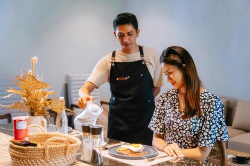 Jídlo v apartmánu nebo okolí