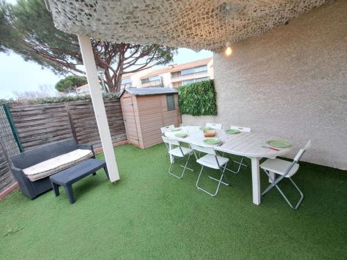 Maison 6 personnes à Marseillan Plage avec Parking - FR-1-326-843