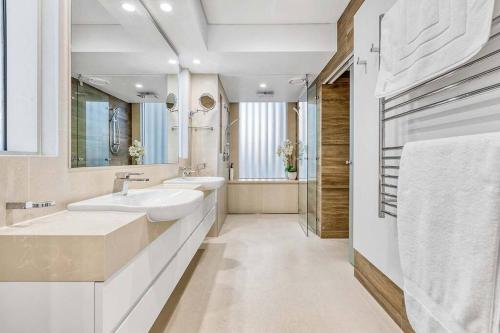 Koupelna v ubytování Joy on Jefferson