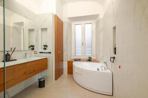 Et badeværelse på Luxe Escape Colosseo