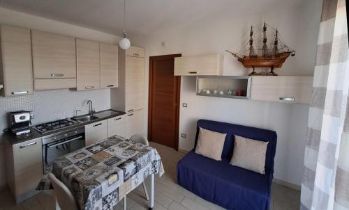 Kuchyň nebo kuchyňský kout v ubytování Chiocciola del Parco